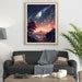 Anime Landscape Wall Art, AI Generated Digital Download Poster, Printable Galaxy and Space ...