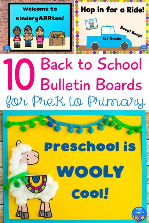 Back to School Bulletin Boards: 10 New Ideas for Preschool to Elementary