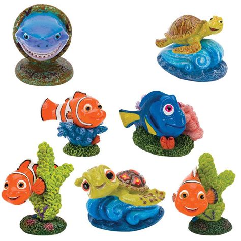 Finding Nemo Resin Aquarium Ornaments Mini | thatpetplace.com | Aquarium ornaments, Aquarium ...