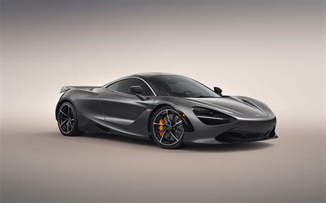 Bilder McLaren 720S Grau automobil Metallisch