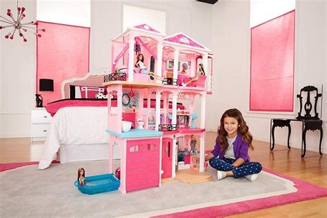 Barbie Mansion Dollhouse Life Size Play Set Girls Toddler Villa ...