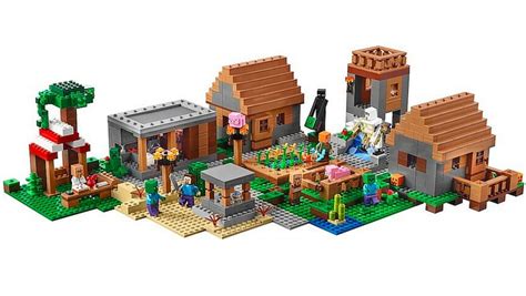 Set Lego Minecraft La Aldea