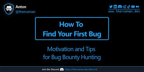 How to Find Your First Bug: Motivation and Tips for Bug Bounty Hunting | by Anton (therceman ...