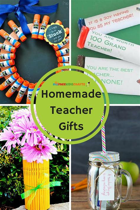 13 Homemade Teacher Gifts | AllFreeKidsCrafts.com