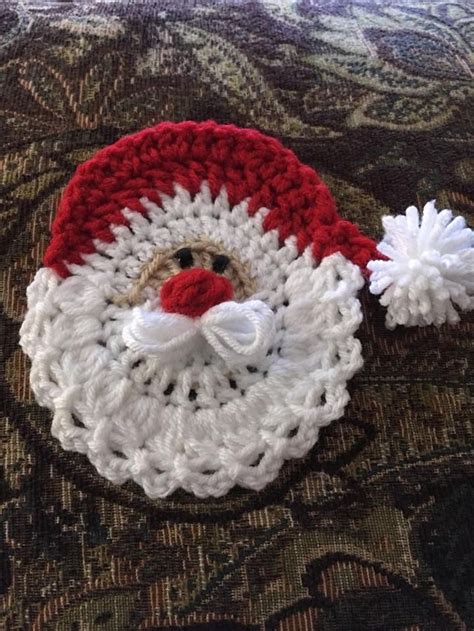 Christmas crochet patterns, Crochet santa, Crochet christmas decorations