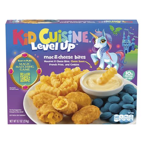 Kid Cuisine Level Up Mac & Cheese Bites Frozen Meal - Shop Entrees & sides at H-E-B