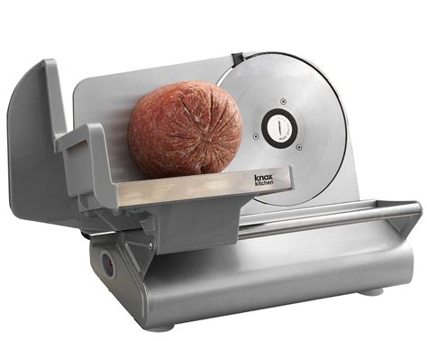 Knox Stainless Steel Meat Slicer - Cooking Gizmos