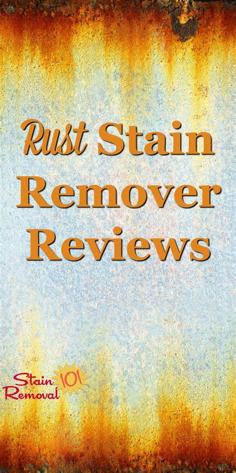 Rust Stain Removers Reviews: Which Products Work Best?