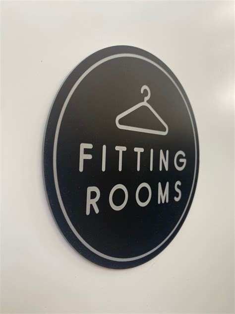 Fitting Room Sign Business Clothing Boutique Store Retail - Etsy