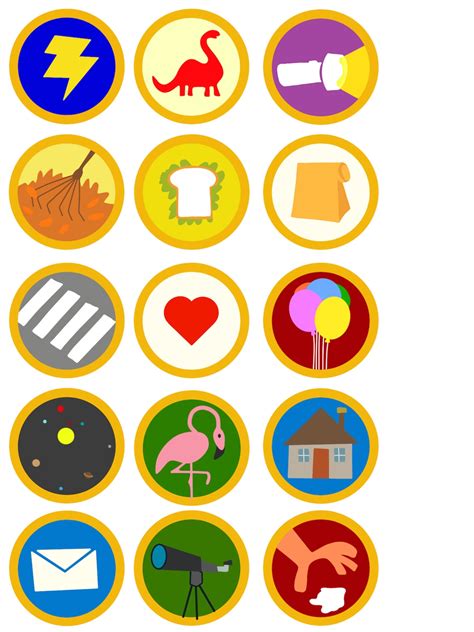 Wilderness Explorer Badges Digital Download Clipart Printable 77 Badges ...