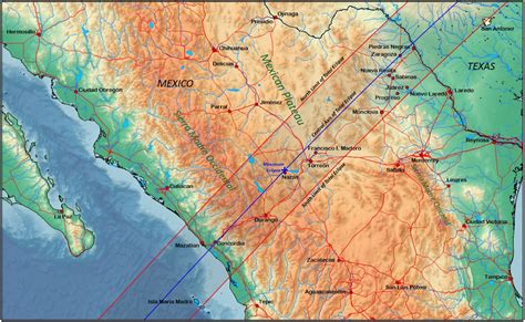 2024 Solar Eclipse Path Mexico - Andra Gabrila