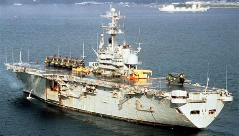 USS Tripoli LPH-10 Amphibious Assault Ship Helicopter Navy