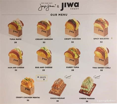 Selalu diperbarui! Menu Jiwa Toast, Pondok Indah