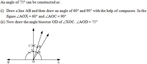 75 Degree Angle