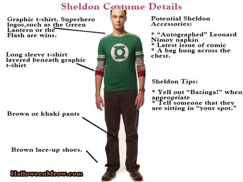 sheldon costume for halloween | Kostuum, Verkleden