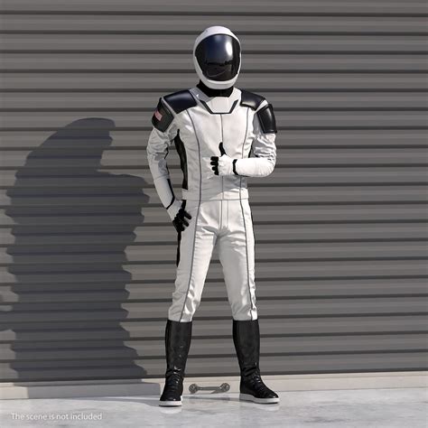 Futuristic Astronaut Space Suit 3D Model - TurboSquid 1411004