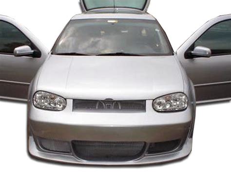 2000 Volkswagen Golf Fiberglass+ Front Bumper Body Kit - 1999-2005 ...