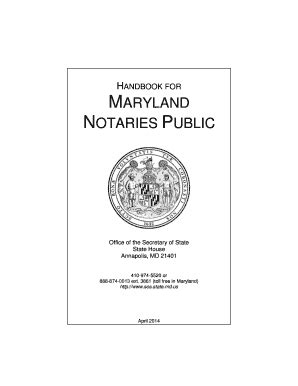 Maryland Secretary Of State - Fill Online, Printable, Fillable, Blank ...