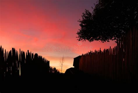 Sunset or Sunrise on a Country Lane Stock Image - Image of lane, nature: 102094237