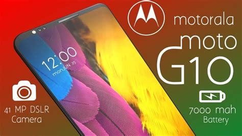 Motorola Moto G10: 8GB RAM, 7000mAh battery, dual 41MP cameras!