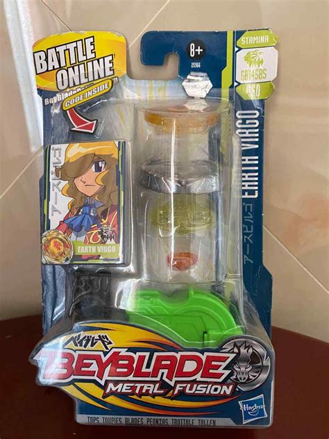 Out of Production Hasbro Beyblade Metal Fusion BB-60 EARTH VIRGO GB145BS Stamina | eBay