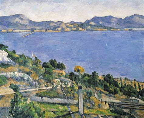 L'Estaque, View of the Bay of Marseilles by Paul Cézanne | L'estaque, Paul cézanne, Impressionnisme