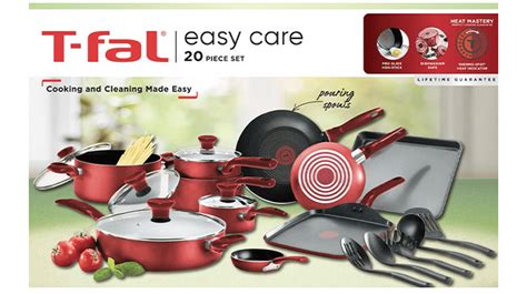 T-Fal 20-Piece Cookware Set $70.99 Shipped | Free Stuff Finder