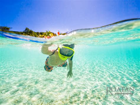 West Bay Beach Snorkeling - Roatan Photography