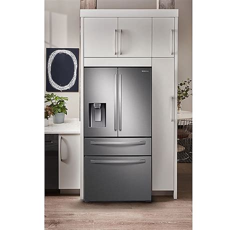 Stainless Steel 22 cu. ft. Food Showcase 4-Door French Door Fridge | Samsung US