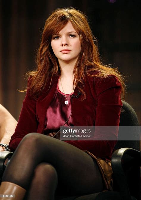 Actress Amber Tamblyn of the television show 'The Unusuals' attend... News Photo - Getty Images