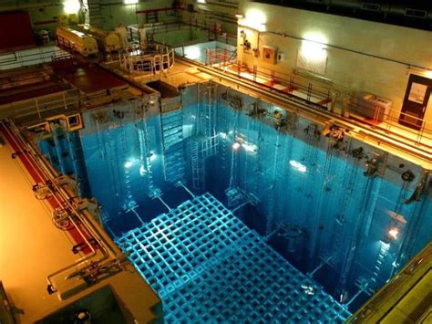 Forbidden swimming pool. (Core of nuclear power plant) - Awesome ...