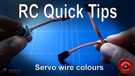 RC Quick Tip: Understanding the Servo Wire Colours - YouTube