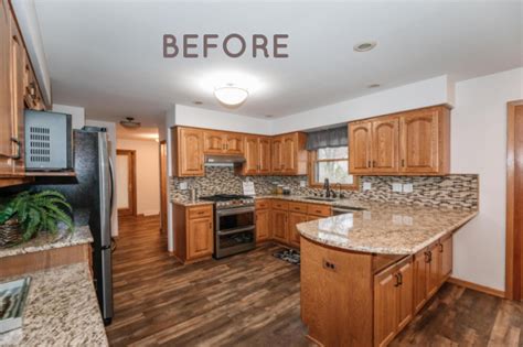 Painted Oak Kitchen Cabinets Before And After | Cabinets Matttroy