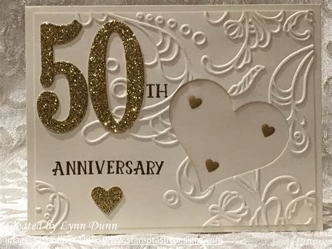 50th Anniversary Cards | Create with Lynn