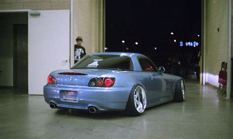 Honda S2000 custom wheels WORK VSKF 18x9.0, ET -4, tire size 205/40 R18 ...