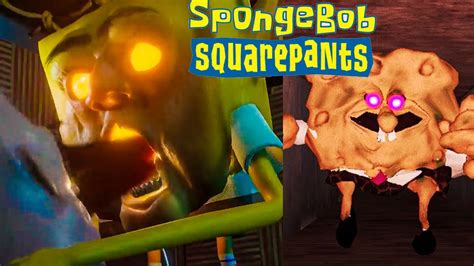 SCARY SPONGEBOB.EXE VIDEOS MASHUP & Cursed Evil Spongebob In The True ...