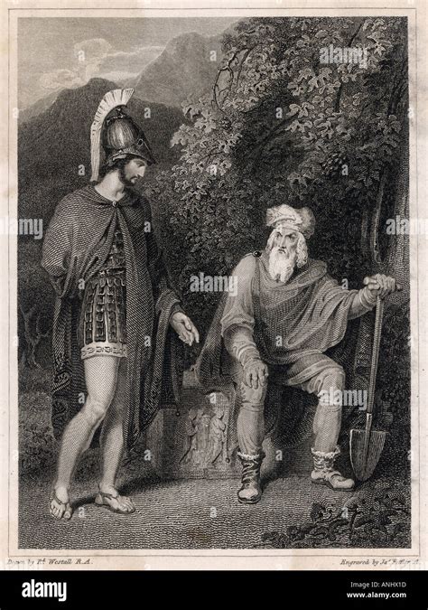 Odyssey Laertes Father Stock Photo - Alamy