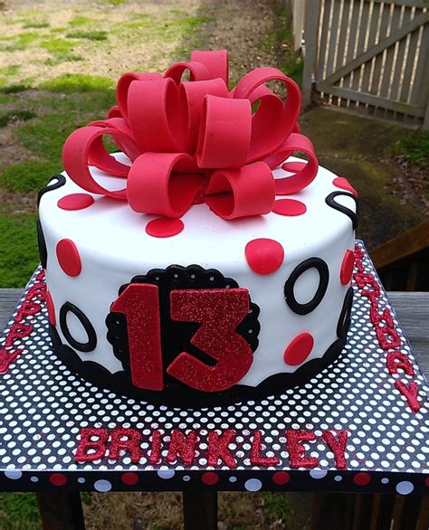 13Th Birthday Cake - CakeCentral.com