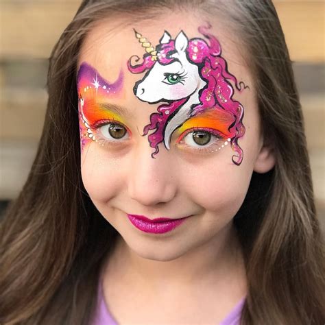 💕🦄💕 Unicorn Magic #unicorn #unicornfacepaint #faceart #facepainting #facepaint #facepainter # ...