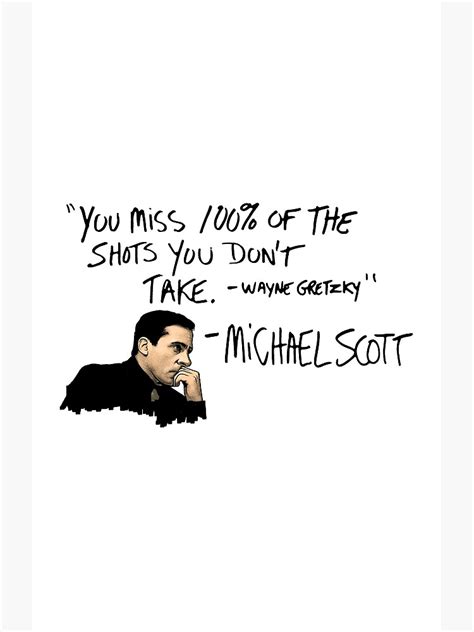 "Michael Scott Quote" Canvas Print for Sale by kevincharles | Redbubble