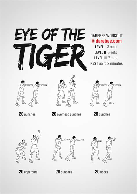 Eye of The Tiger Workout