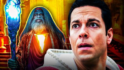 Shazam 2: New Set Photo Shows Return of Djimon Hounsou's Ancient Wizard ...