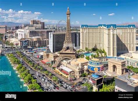 Las Vegas skyline Stock Photo - Alamy