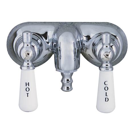 Shop Barclay Polished Chrome 2-handle Bathtub Faucet at Lowes.com