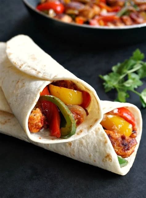 Healthy Chicken Fajitas - My Gorgeous Recipes