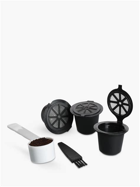 La Cafetiere Reusable Nespresso Coffee Capsule Set, 3 Piece