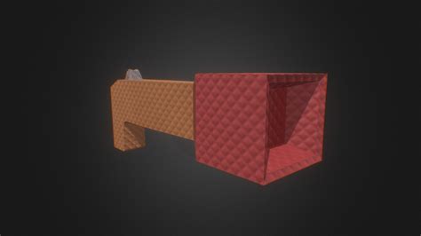 Cube Gun - Download Free 3D model by BLAZE424242 [dbb366f] - Sketchfab