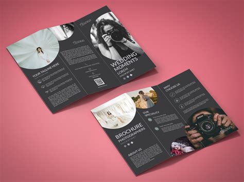 Photographer Tri-Fold Brochure Design Template | TechMix