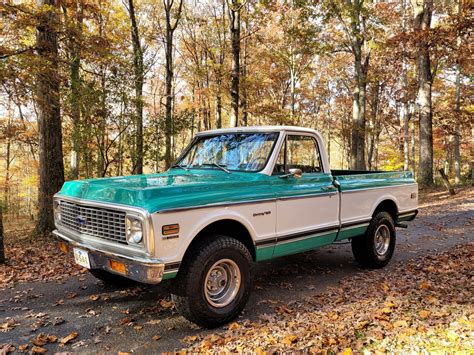 Old 70s Chevy Trucks