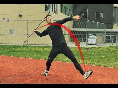 Javelin Throw Technique Training